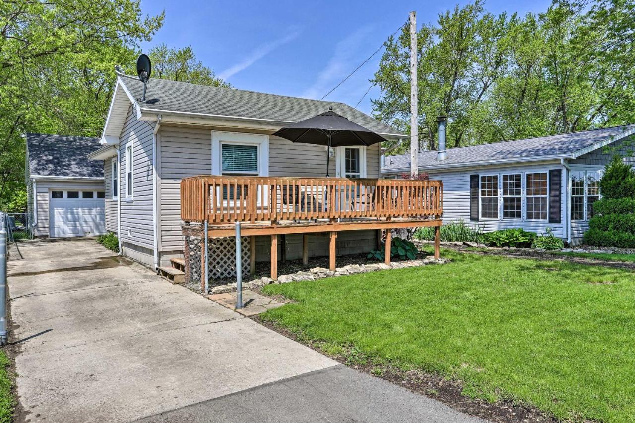 Home With Lake-View Deck By Camp Perry And Magee Marsh Port Clinton Exterior foto